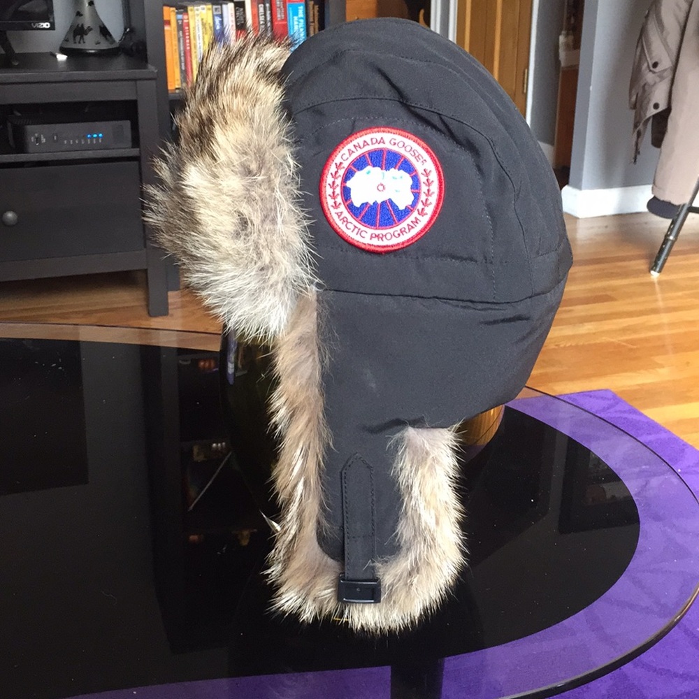 Canada Goose Aviator Hat S/M Black